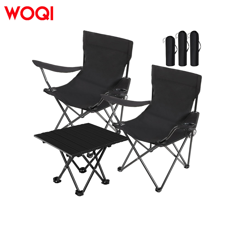 WOQI 3-piece portable camping chair set