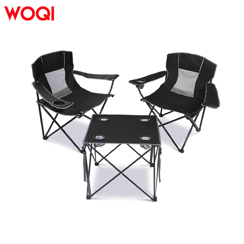 WOQI Camping chair set of 3 pieces