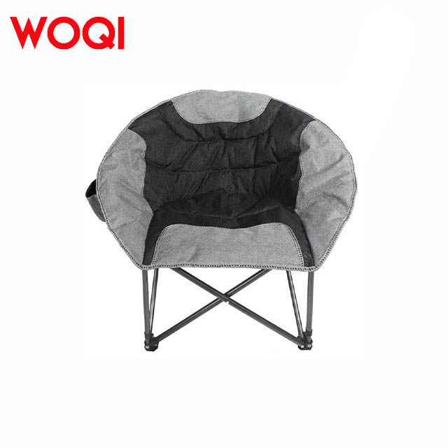 WOQI large upholstered folding portable chair