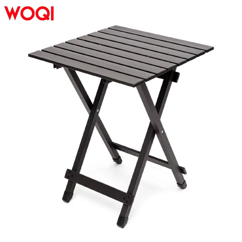 WOQI Lightweight Aluminum Portable Picnic Folding Table