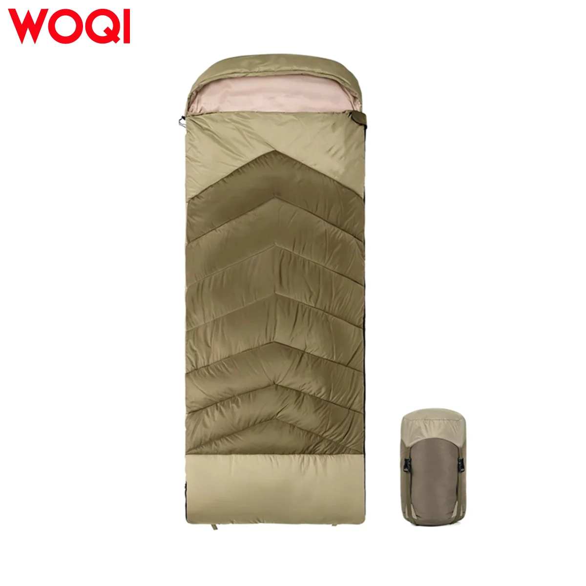 WOQI Outdoor Waterproof Envelope Sleeping Bag