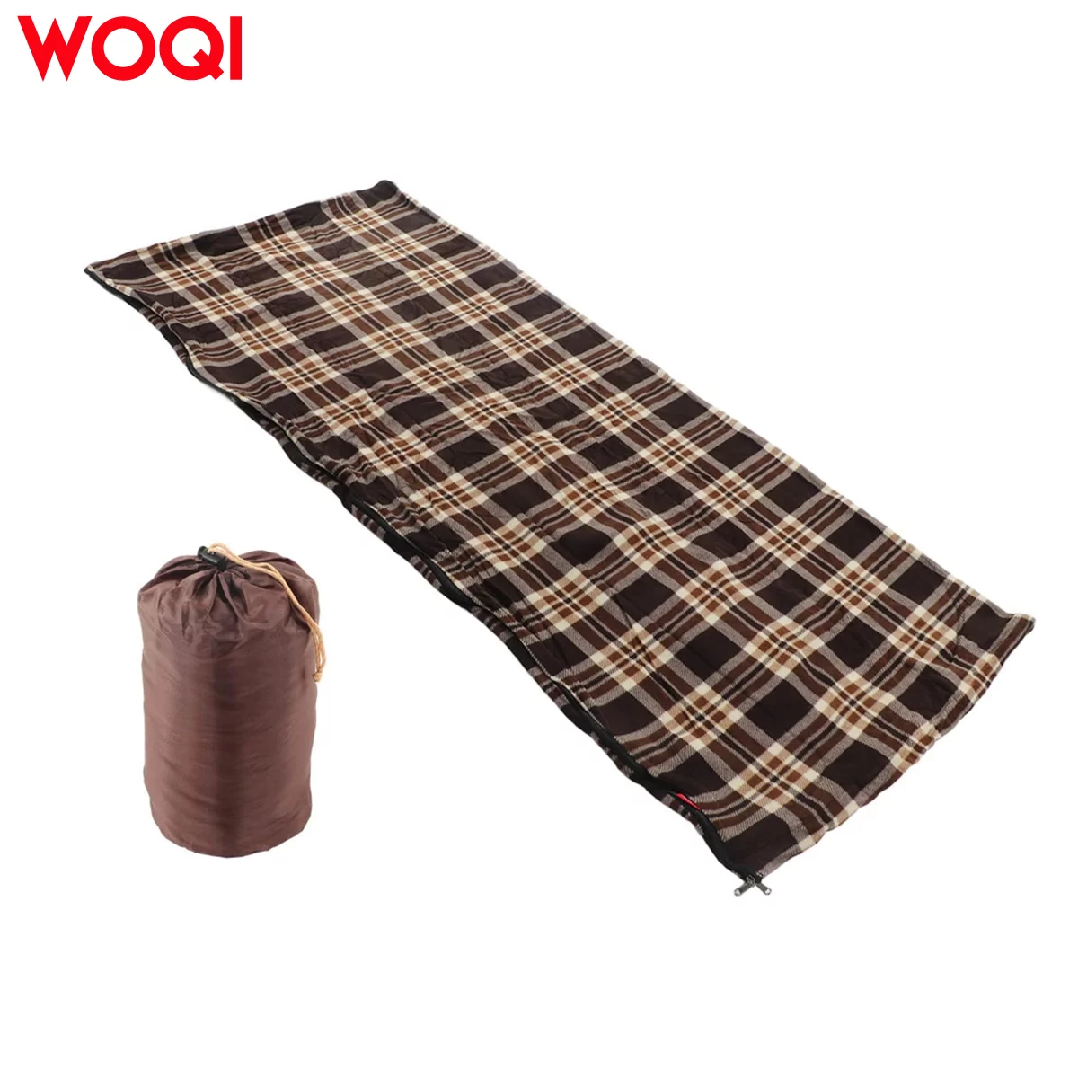 WOQI Portable Travel Warm Sleeping Bag for Hiking Climbing