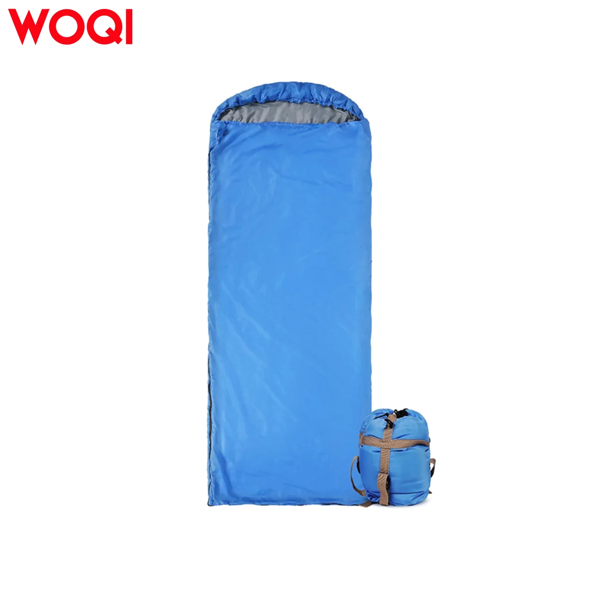 WOQI Ultra Lightweight Sleeping Bag with Compression Sack for Warm Weather