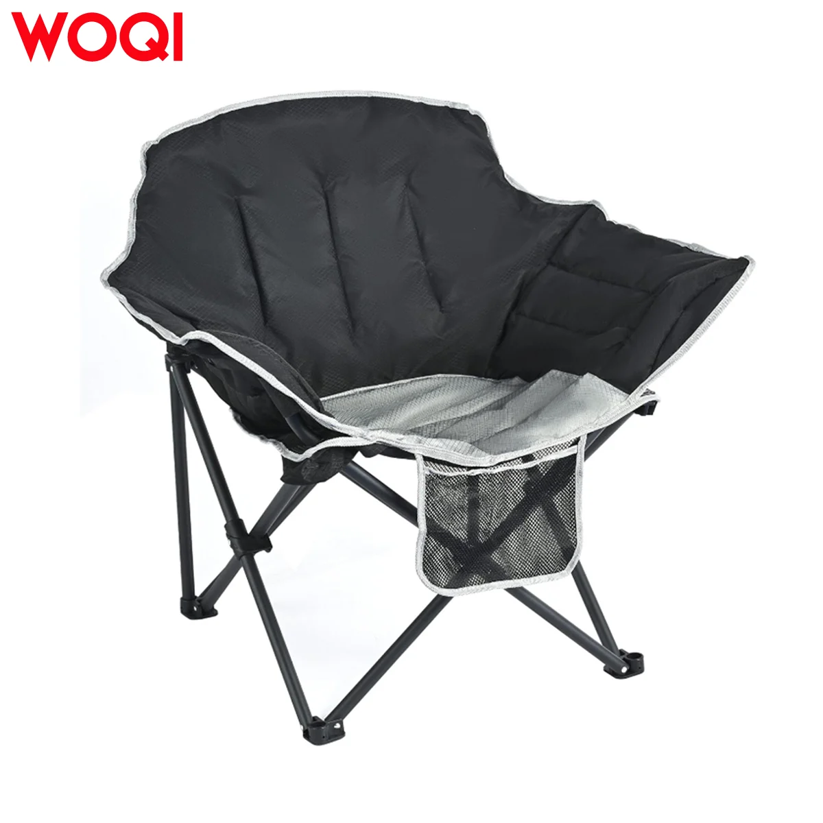 WOQI Heavy Duty Camping Chair, Padded Lawn Chairs