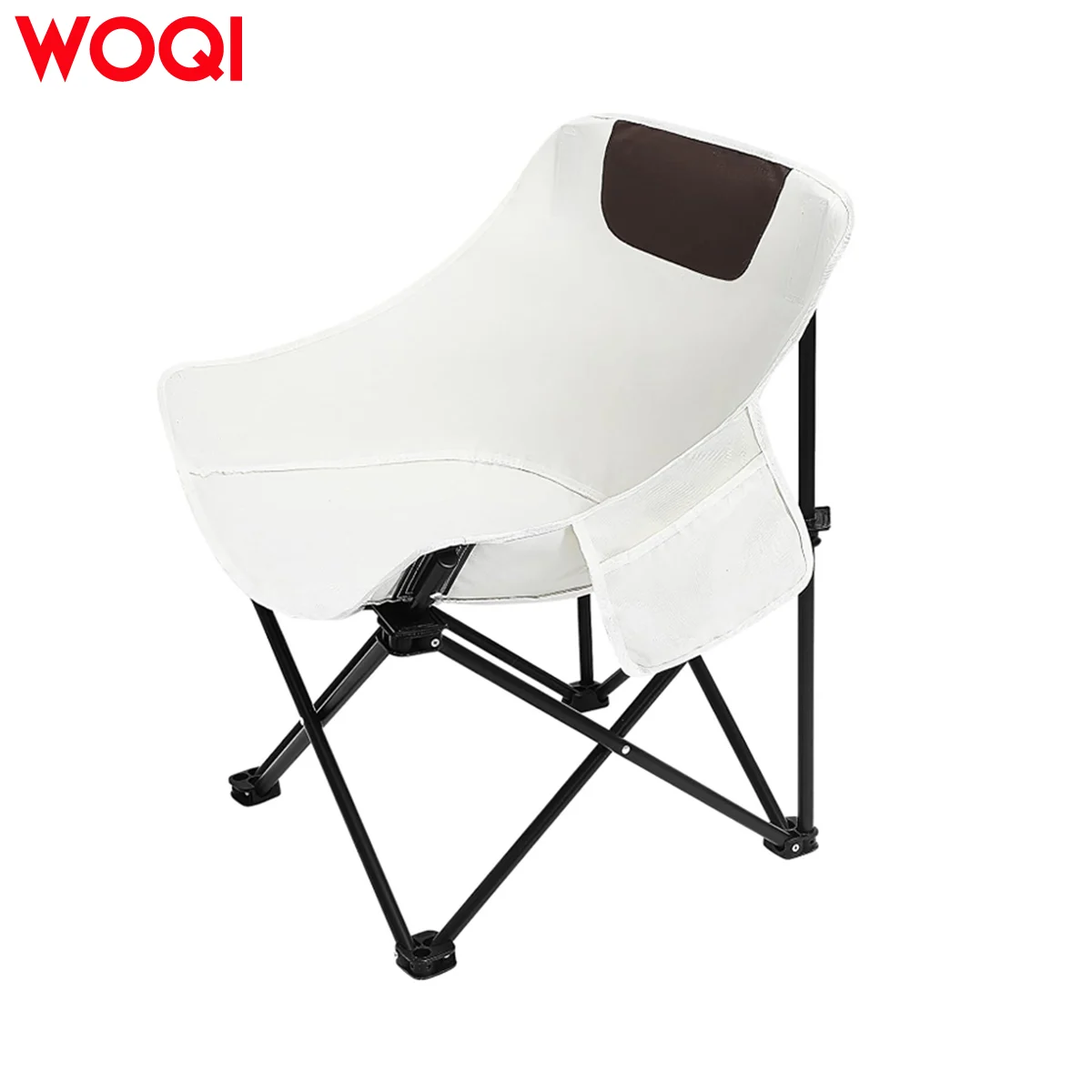 WOQI Folding Camping Chairs Travel Fold Up Camp Chair with Carry Bag