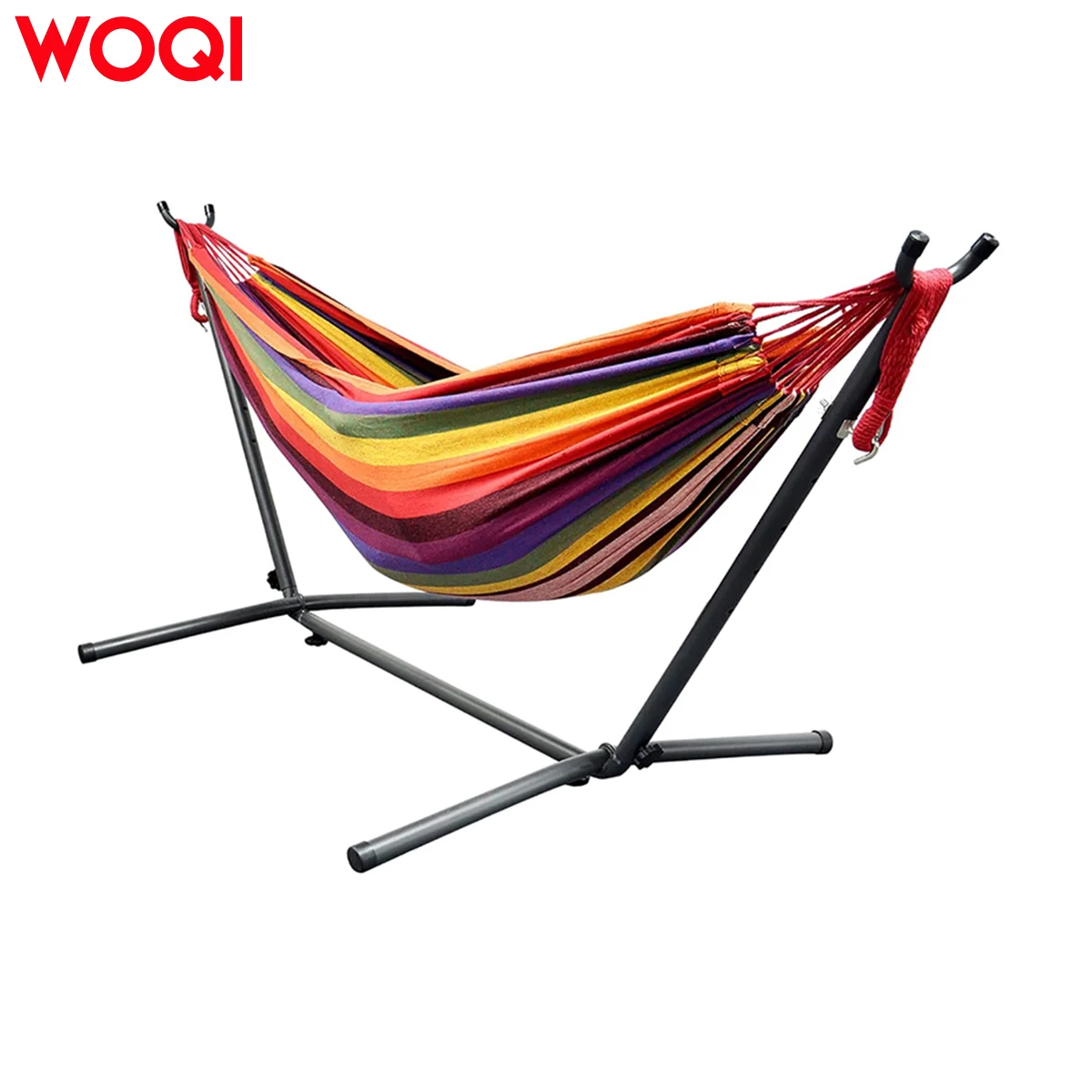 WOQI  Heavy-Duty Steel Stand for Indoor Outdoor Patio