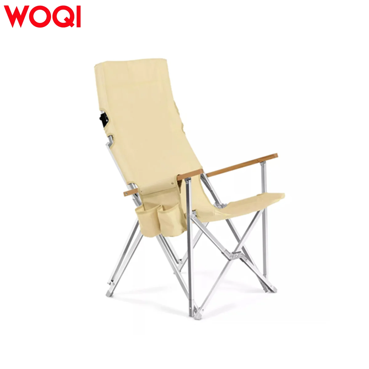 WOQI Lightweight Portable Folding Chair with Cup Holder