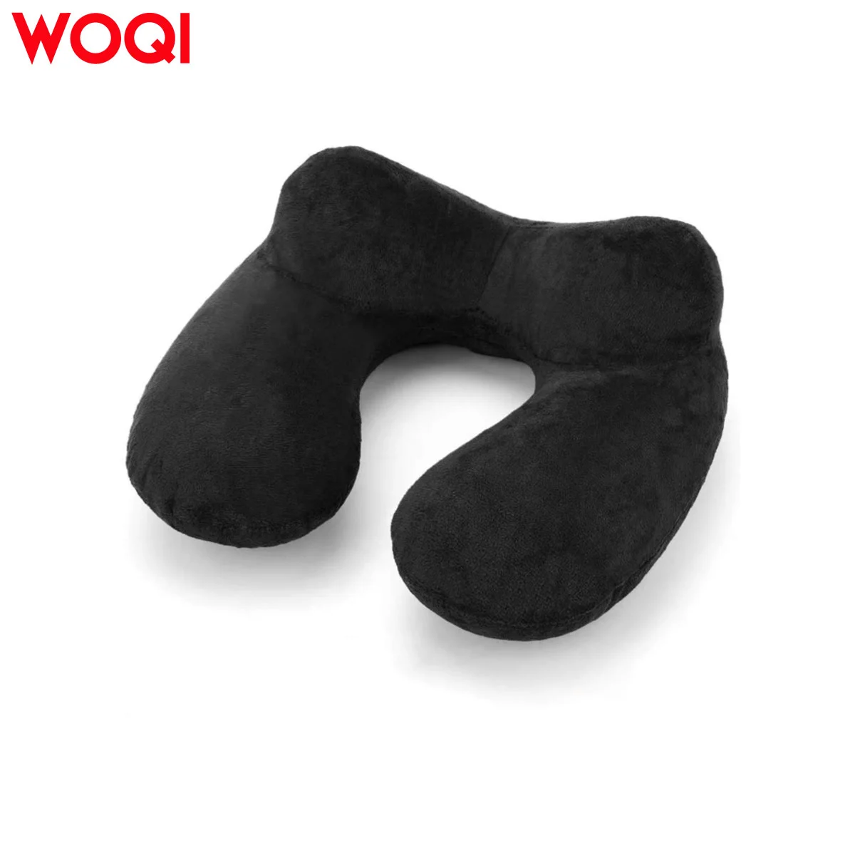 WOQI Comfortable Soft Fleece TPU Travel Pillow