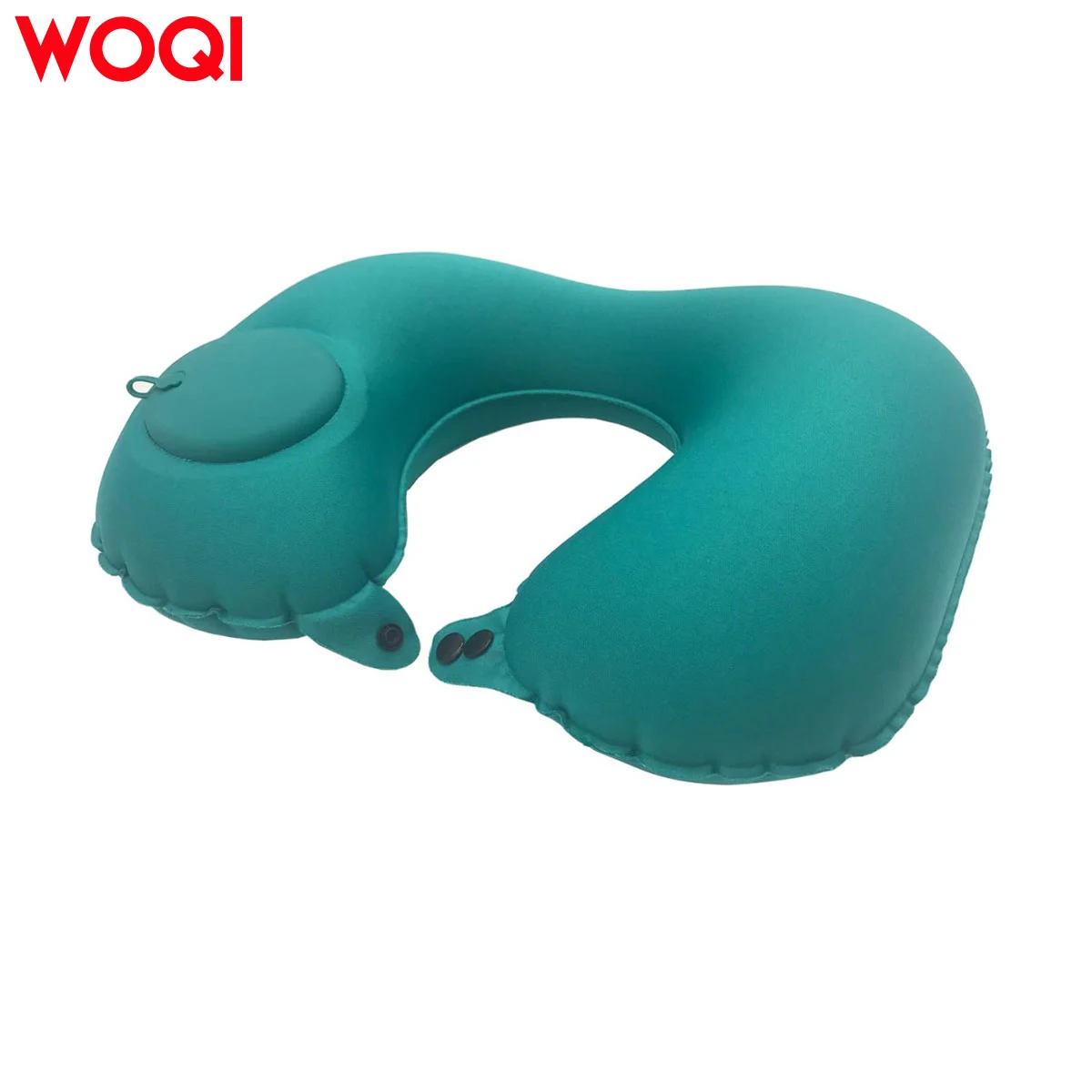 WOQI Portable 100% Polyester Fabric Neck Pillow