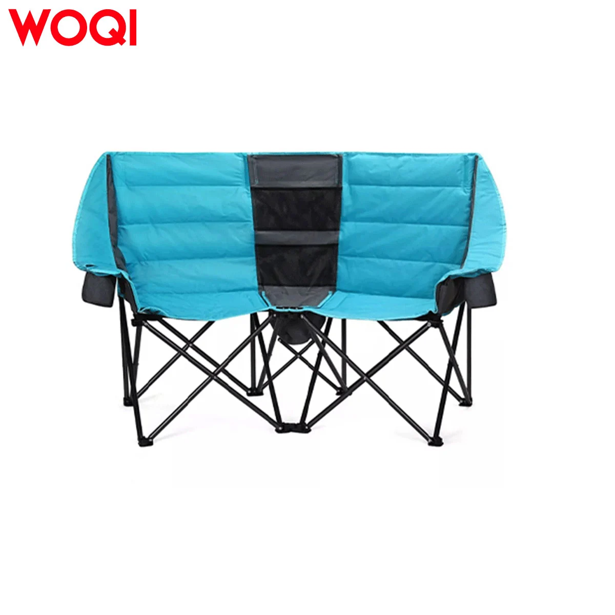 WOQI Double-decker camping chair with cooler bag