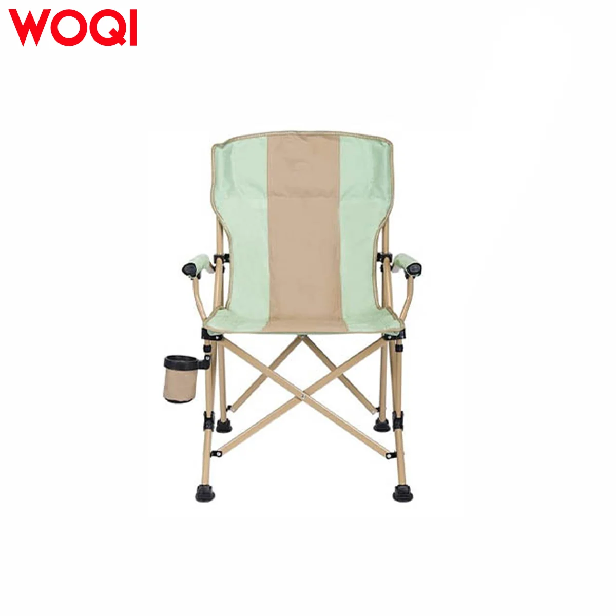 WOQI High Back Lawn Chair Heavy Duty with Cup Holder