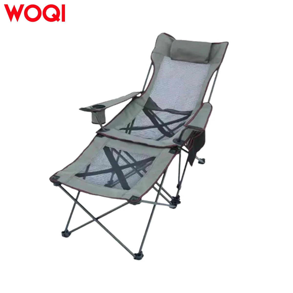 WOQI Leisure lounge chair, portable outdoor beach folding chair
