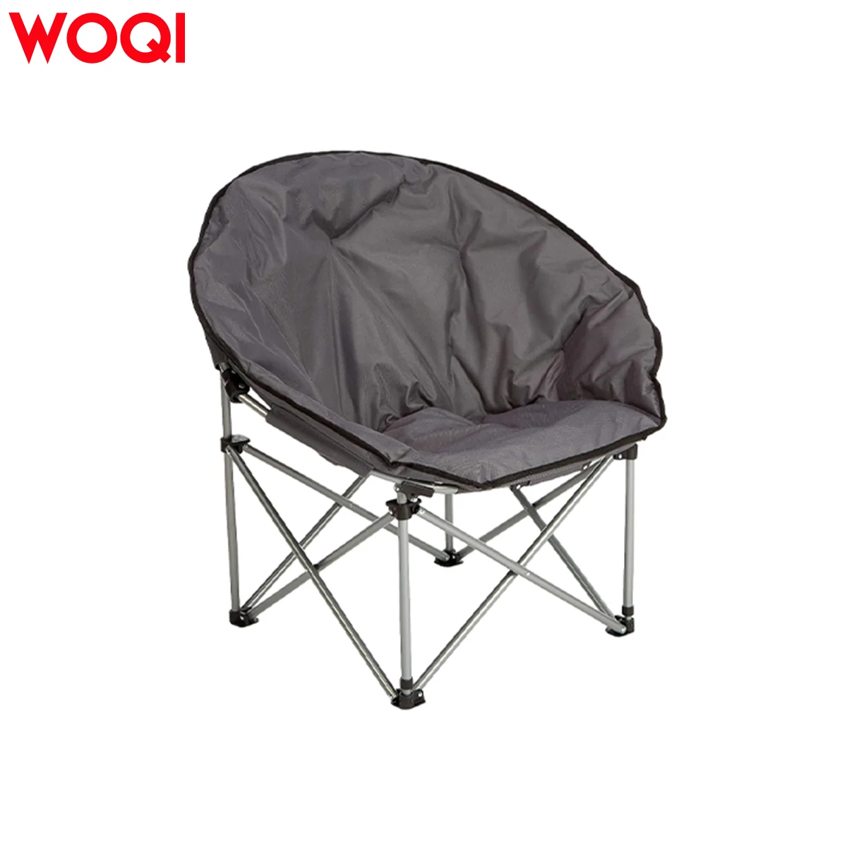 WOQI Extra-large folding round camping chair