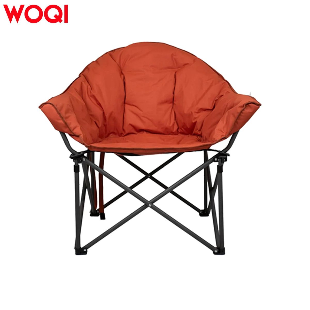 WOQI Extra-large camping chair with extra-wide seat