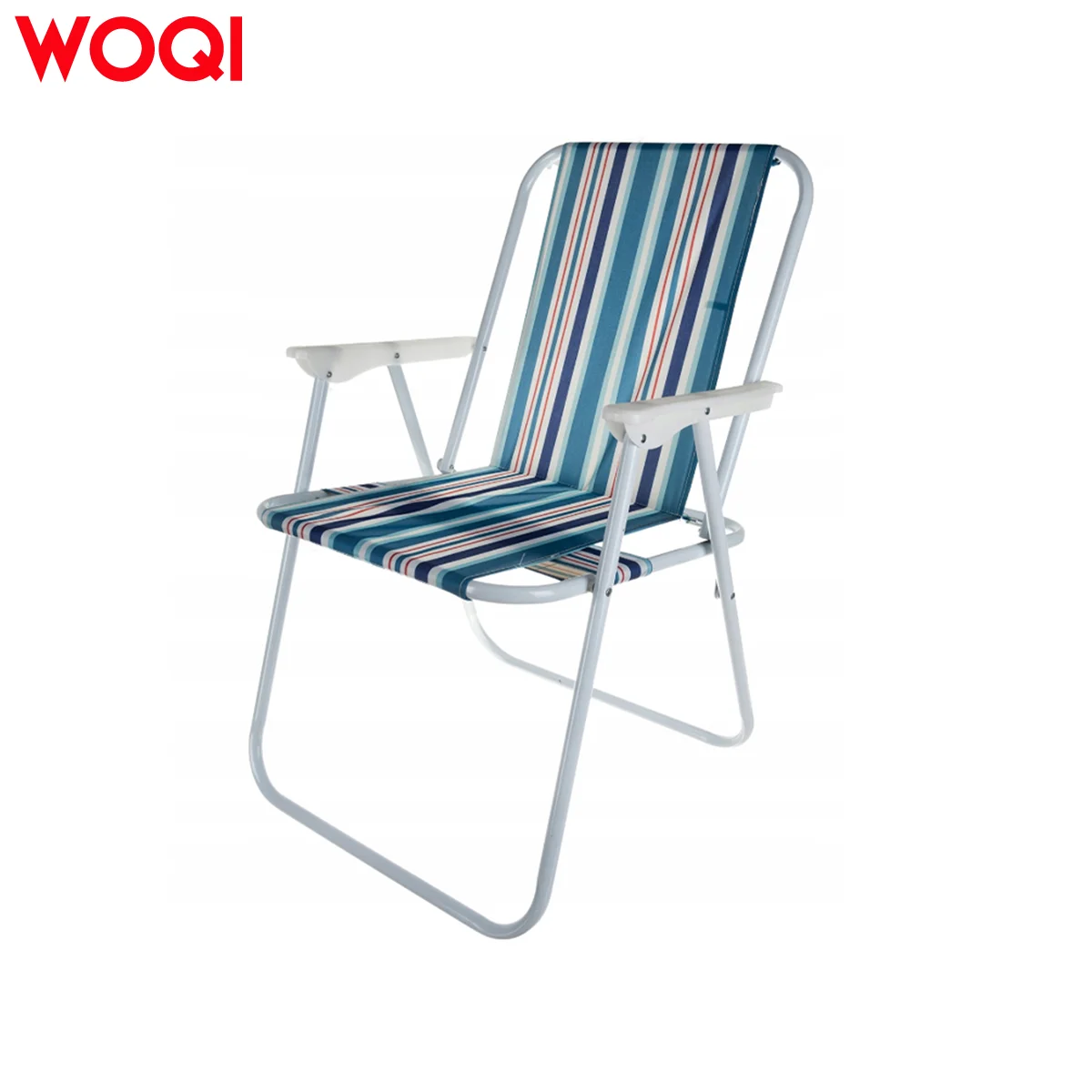 WOQI Folding camping chair with reinforced armrests and seat