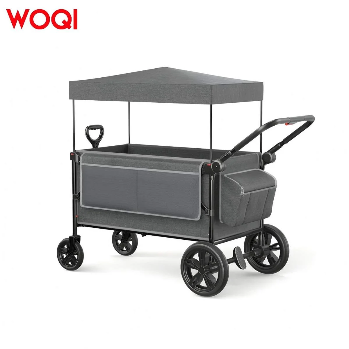 WOQI Twin side-by-side zipper baby cart