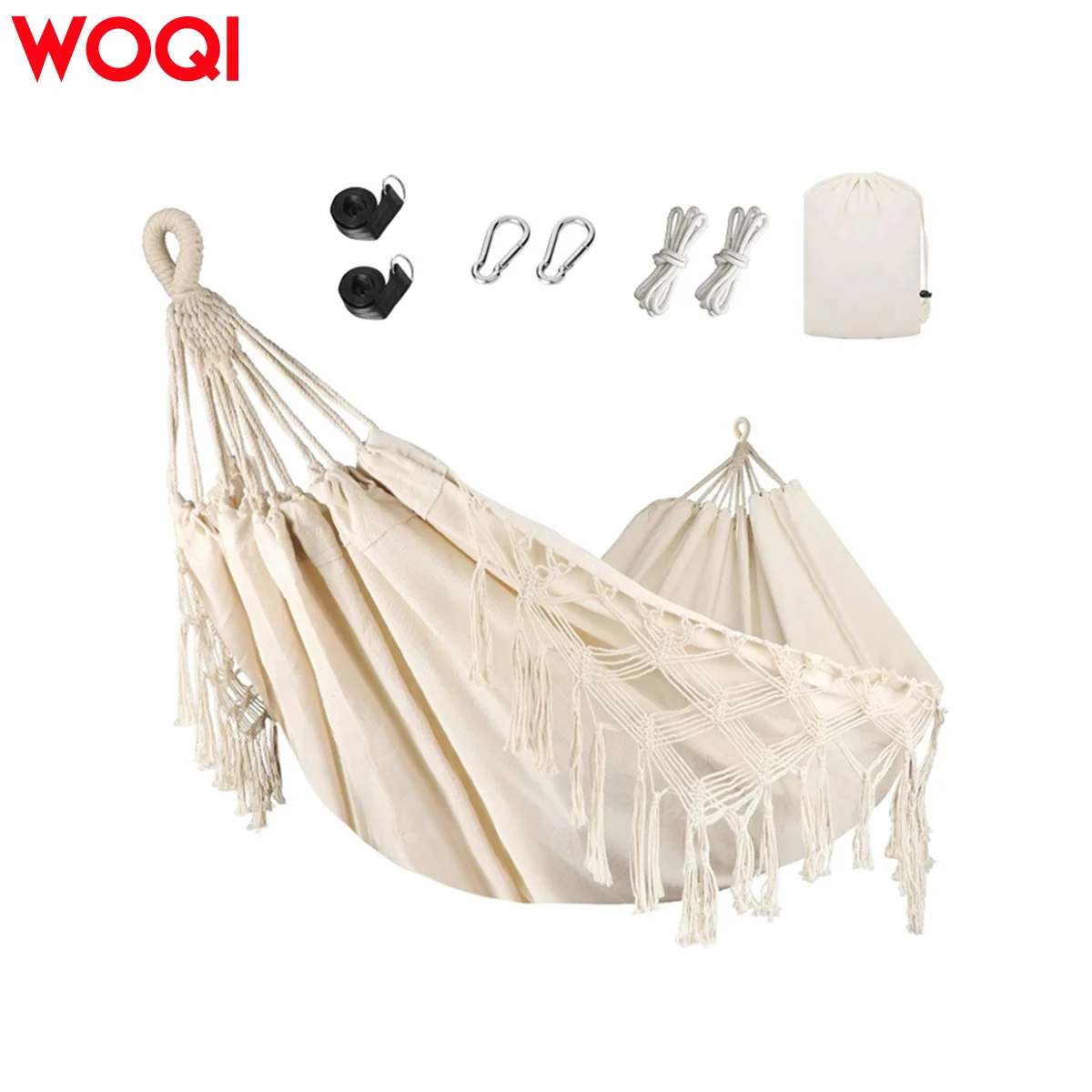 WOQI Hammock with tassels