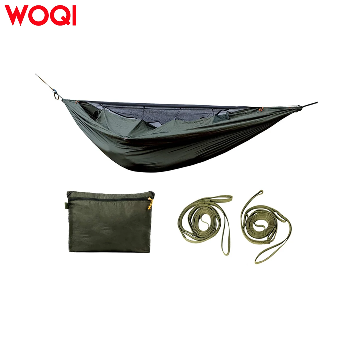 WOQI Hammock with netting, lightweight and portable