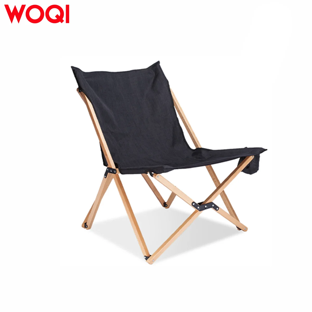 WOQI Bamboo Canvas Folding Sling Chair