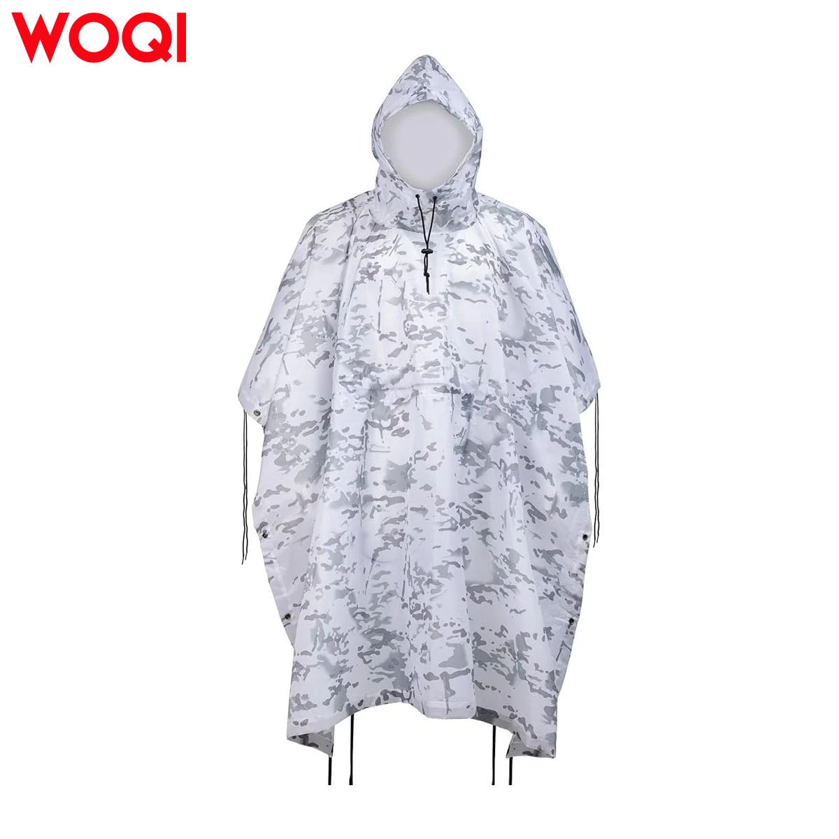 WOQI  waterproof camouflage raincoat