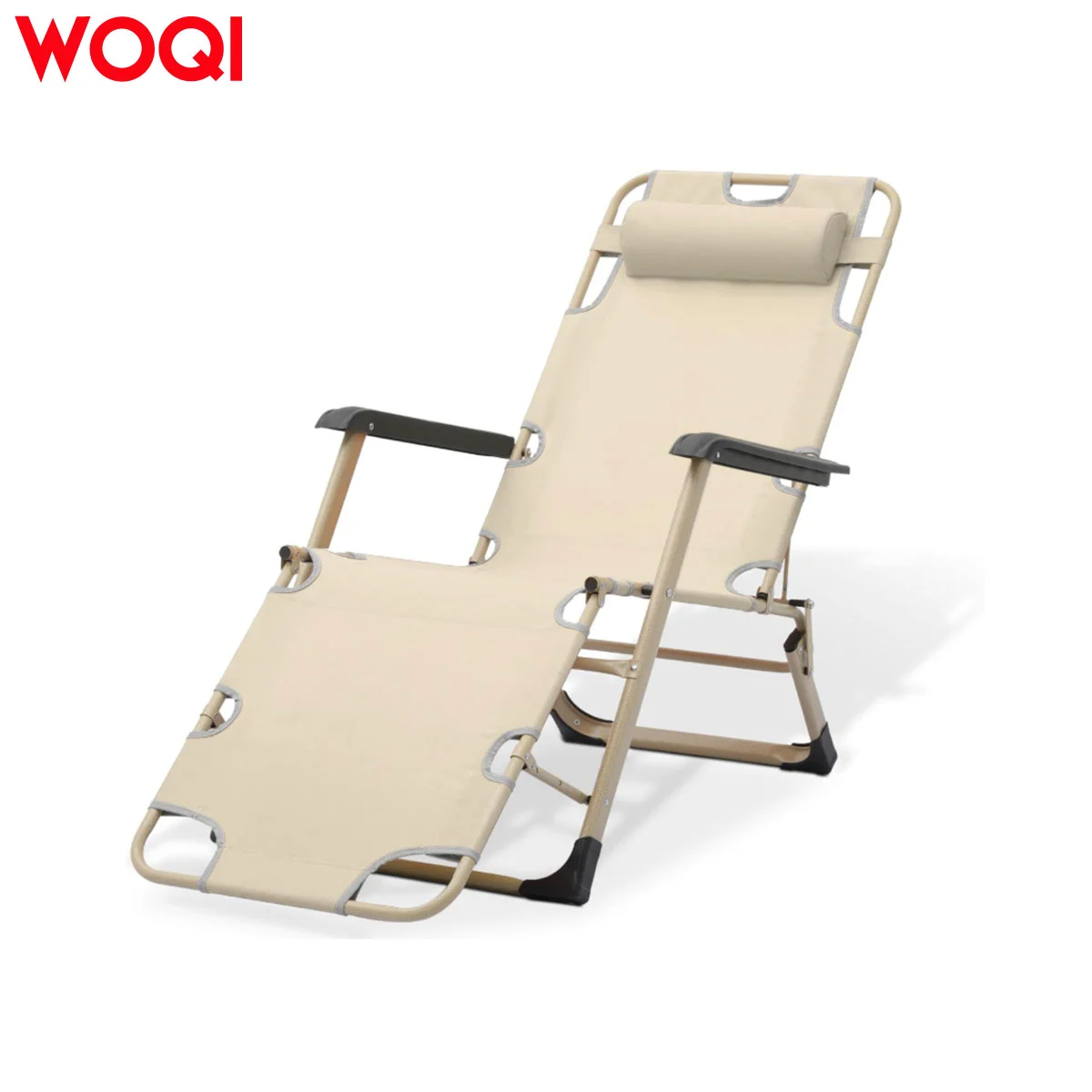 WOQI  outdoor lounge chair with adjustable headrest